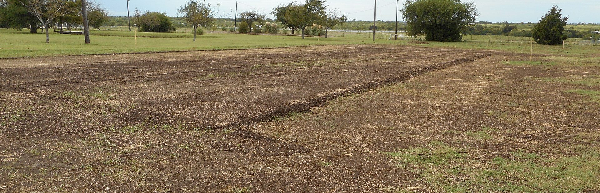 Dirt Pad Installation